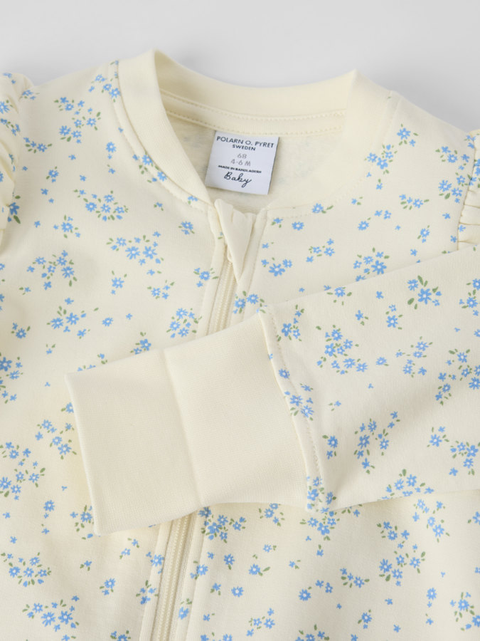 Sweatshirtoverall blomster Sweatshirtoverall blomster