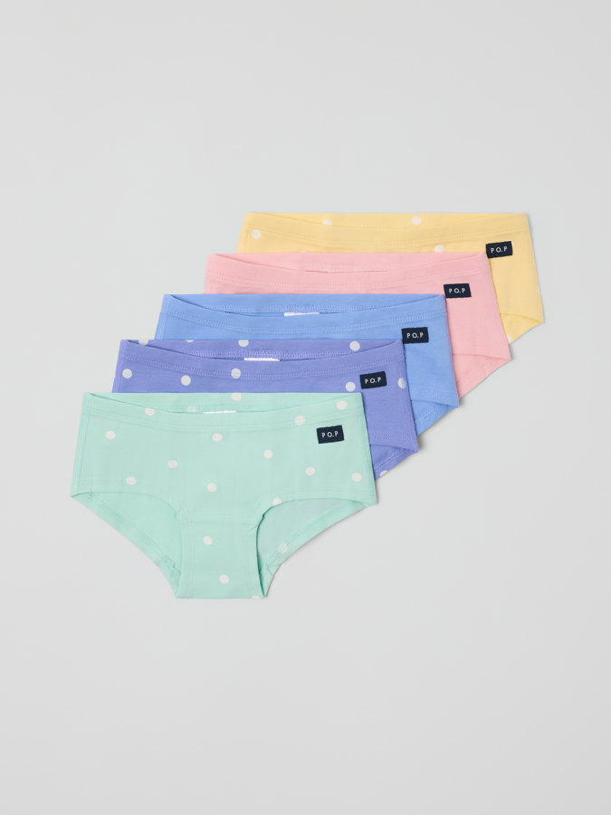 5-pakning hipstere 5-pakning hipstere