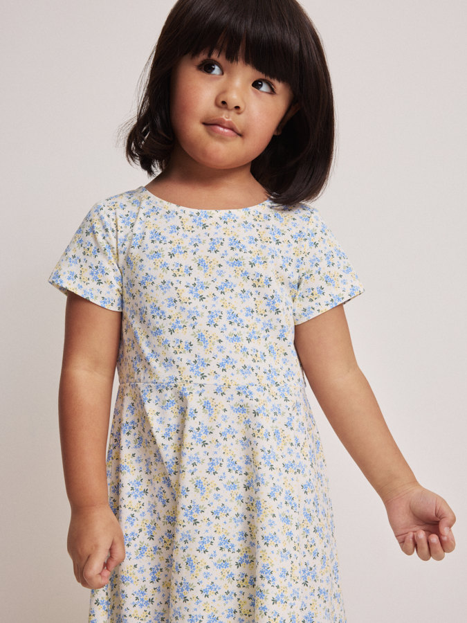 Snurrekjole blomster Snurrekjole blomster