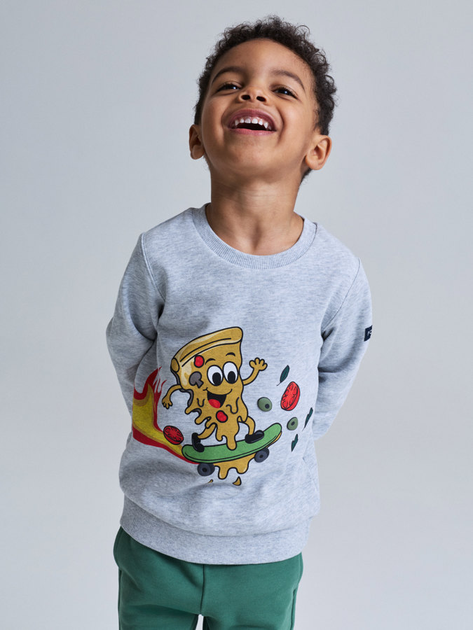 Sweatshirt Pizza Sweatshirt Pizza