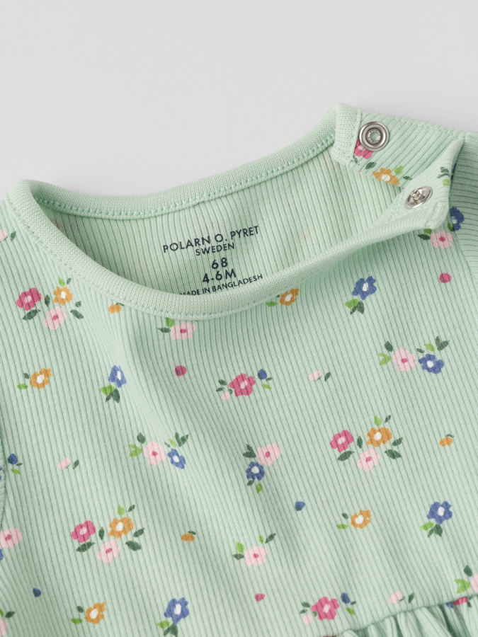 Blomstrete kjole baby Blomstrete kjole baby