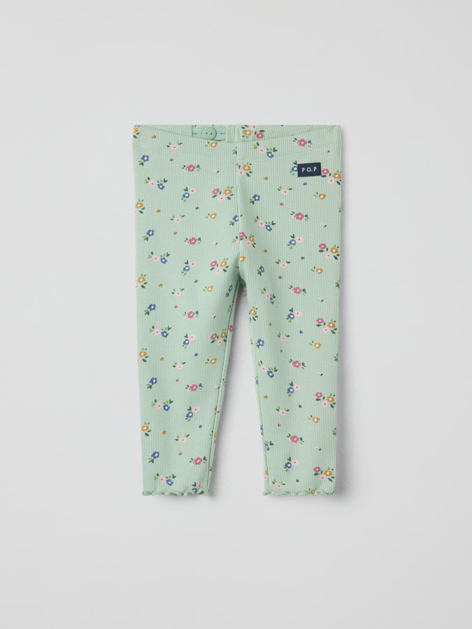Leggings baby blomstrete Leggings baby blomstrete