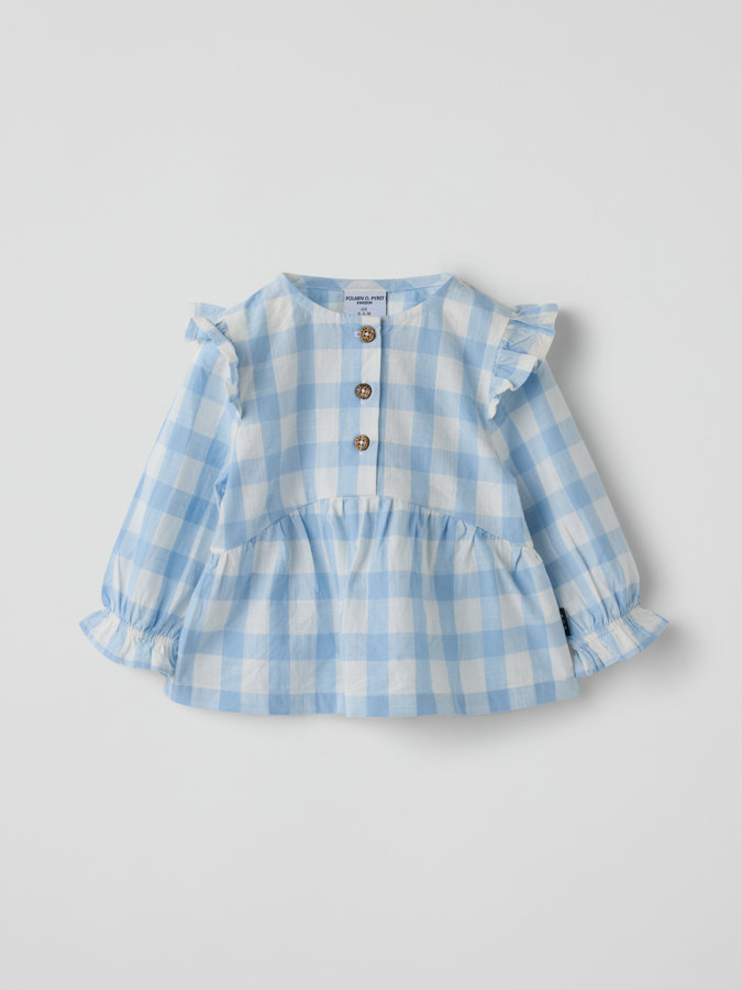Bluse rutete Bluse rutete
